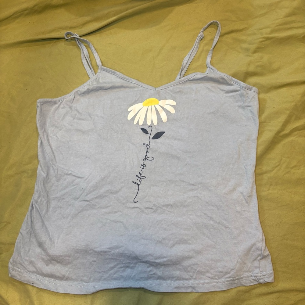 La Vie En Rose tank top
